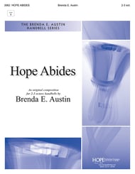 Hope Abides Handbell sheet music cover Thumbnail